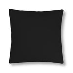 Indoor or Outdoor Throw Pillow for Home or Housewarming Gift, Black