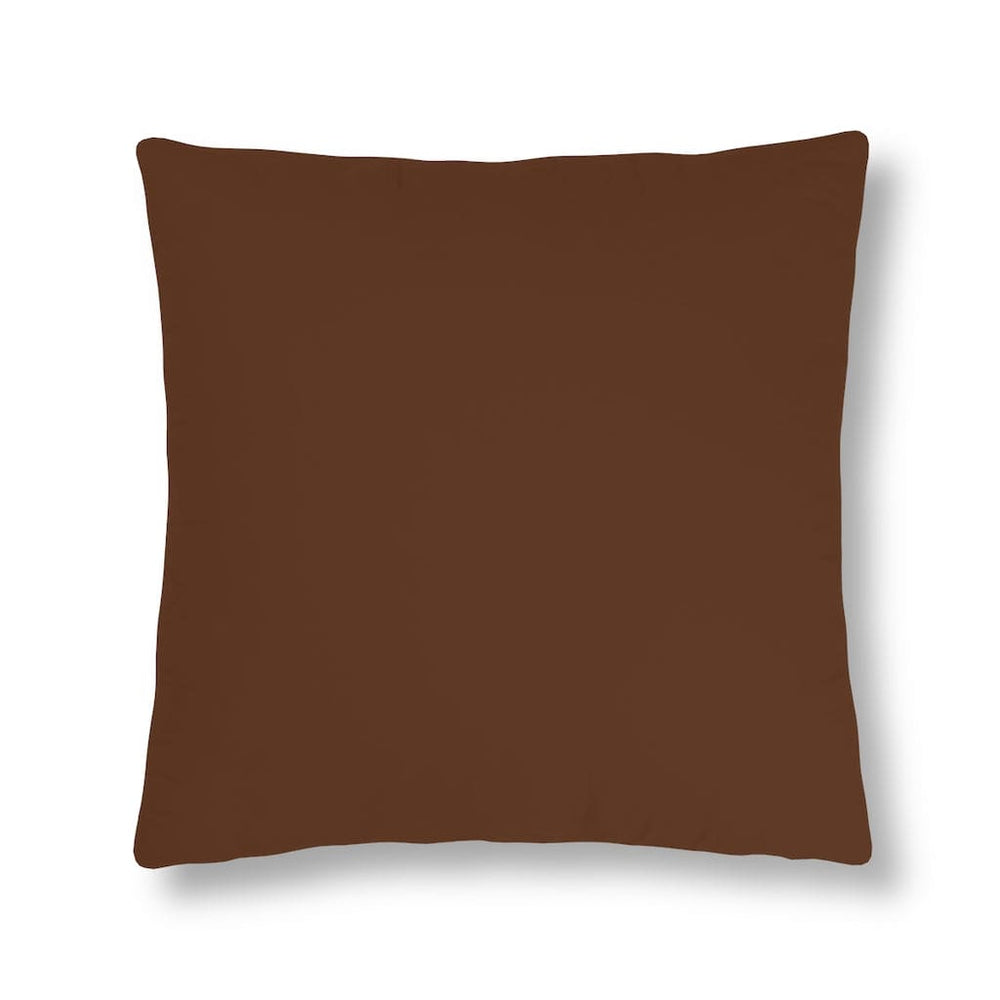 Indoor or Outdoor Throw Pillow for Home or Housewarming Gift, Brown
