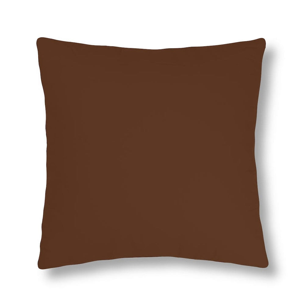Indoor or Outdoor Throw Pillow for Home or Housewarming Gift, Brown