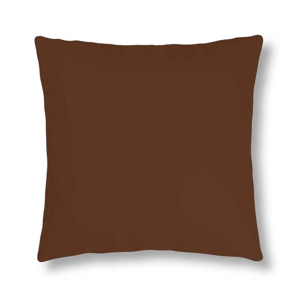 Indoor or Outdoor Throw Pillow for Home or Housewarming Gift, Brown
