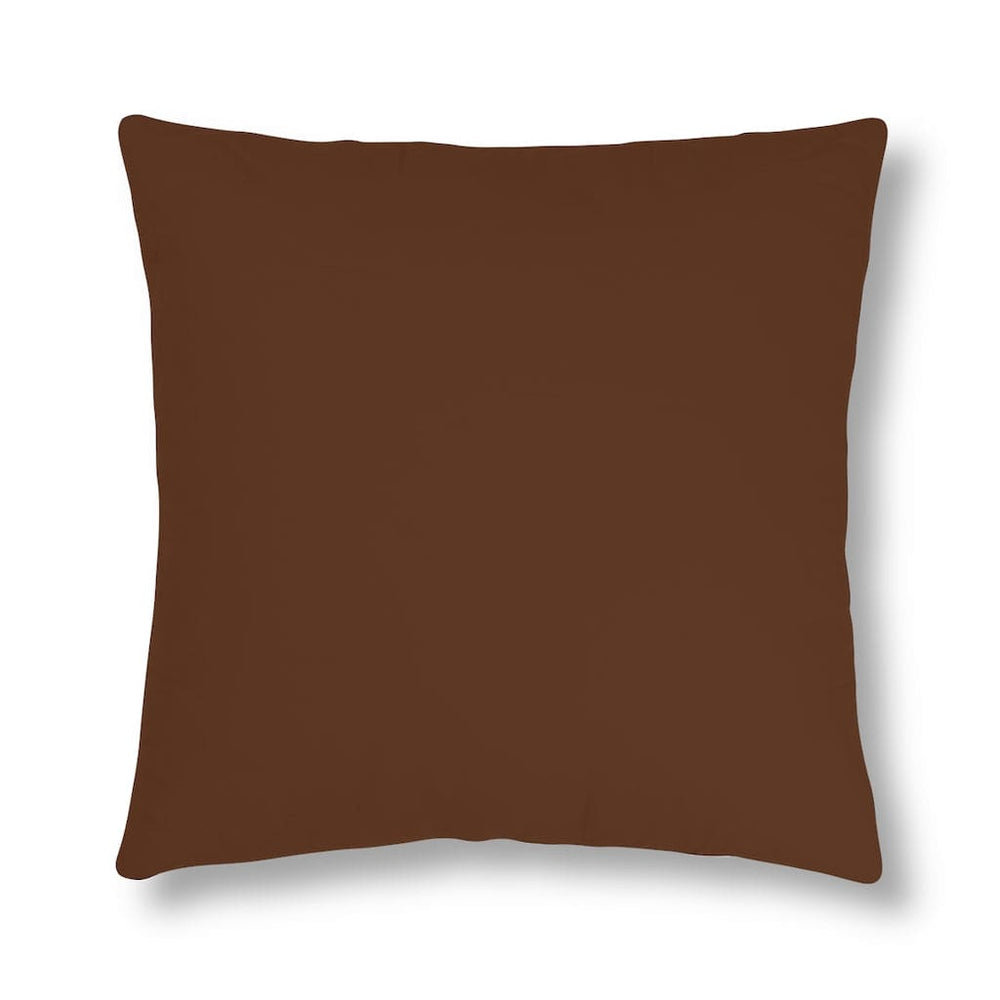 Indoor or Outdoor Throw Pillow for Home or Housewarming Gift, Brown