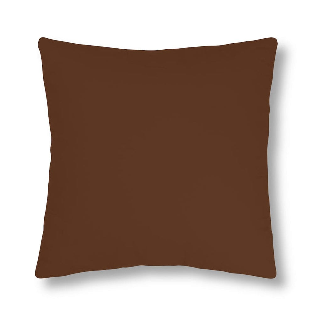 Indoor or Outdoor Throw Pillow for Home or Housewarming Gift, Brown