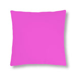 Indoor or Outdoor Throw Pillow for Home or Housewarming Gift, Fuschia Pink