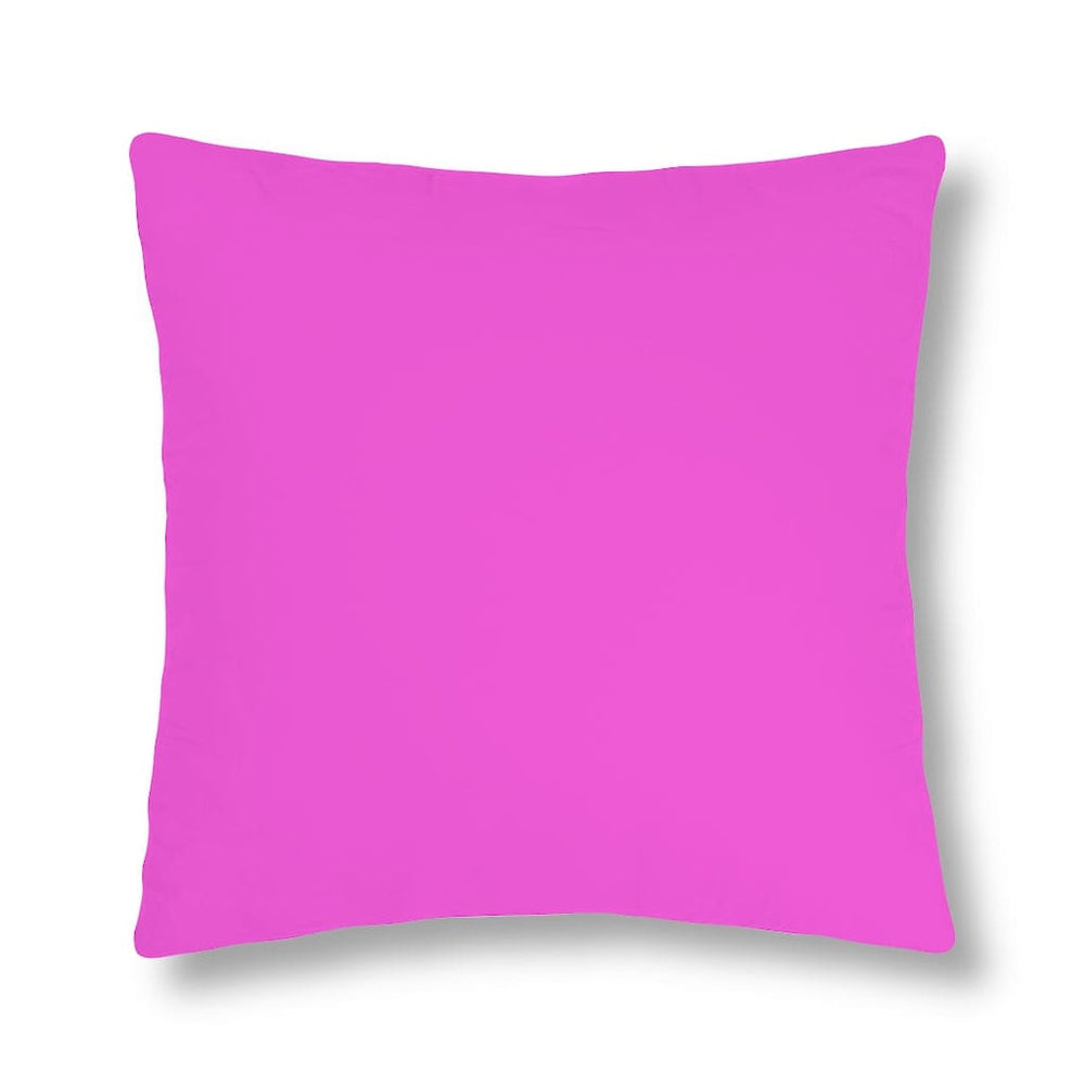 Indoor or Outdoor Throw Pillow for Home or Housewarming Gift, Fuschia Pink