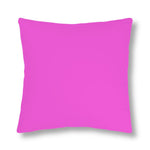 Indoor or Outdoor Throw Pillow for Home or Housewarming Gift, Fuschia Pink