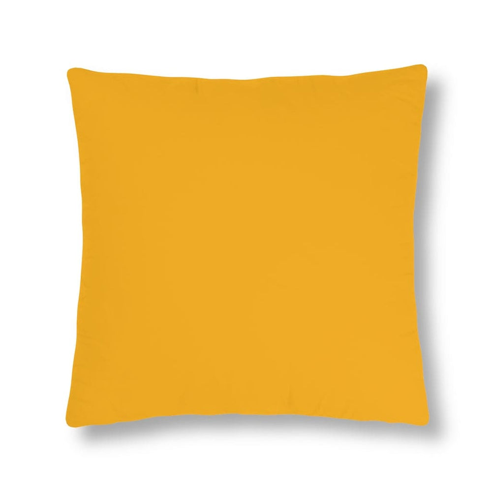 Indoor or Outdoor Throw Pillow for Home or Housewarming Gift, Golden Yellow