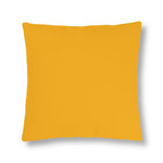 Indoor or Outdoor Throw Pillow for Home or Housewarming Gift, Golden Yellow