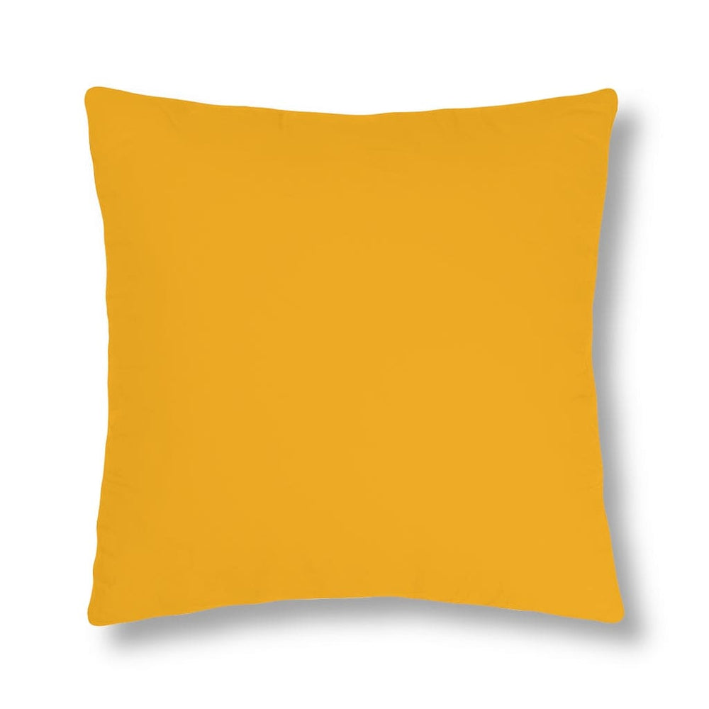 Indoor or Outdoor Throw Pillow for Home or Housewarming Gift, Golden Yellow