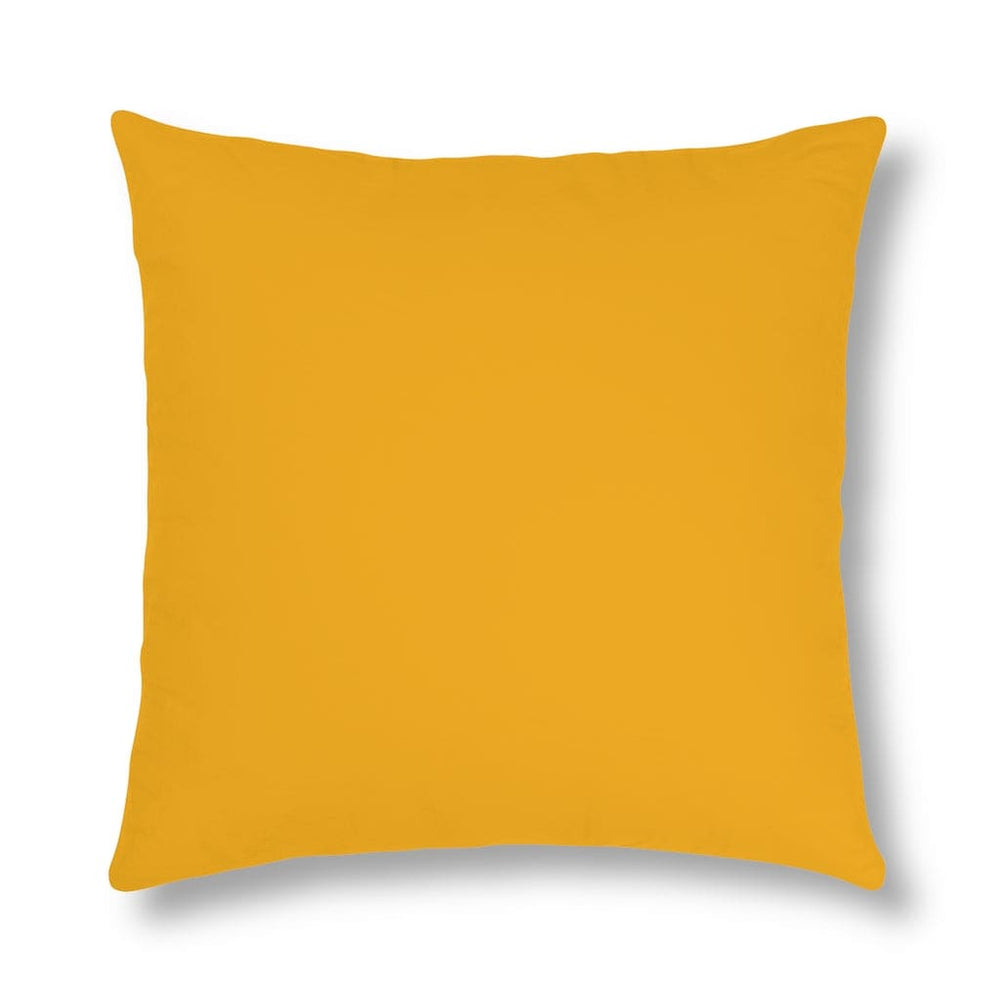 Indoor or Outdoor Throw Pillow for Home or Housewarming Gift, Golden Yellow