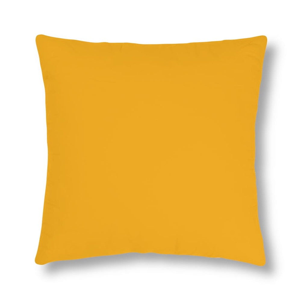 Indoor or Outdoor Throw Pillow for Home or Housewarming Gift, Golden Yellow