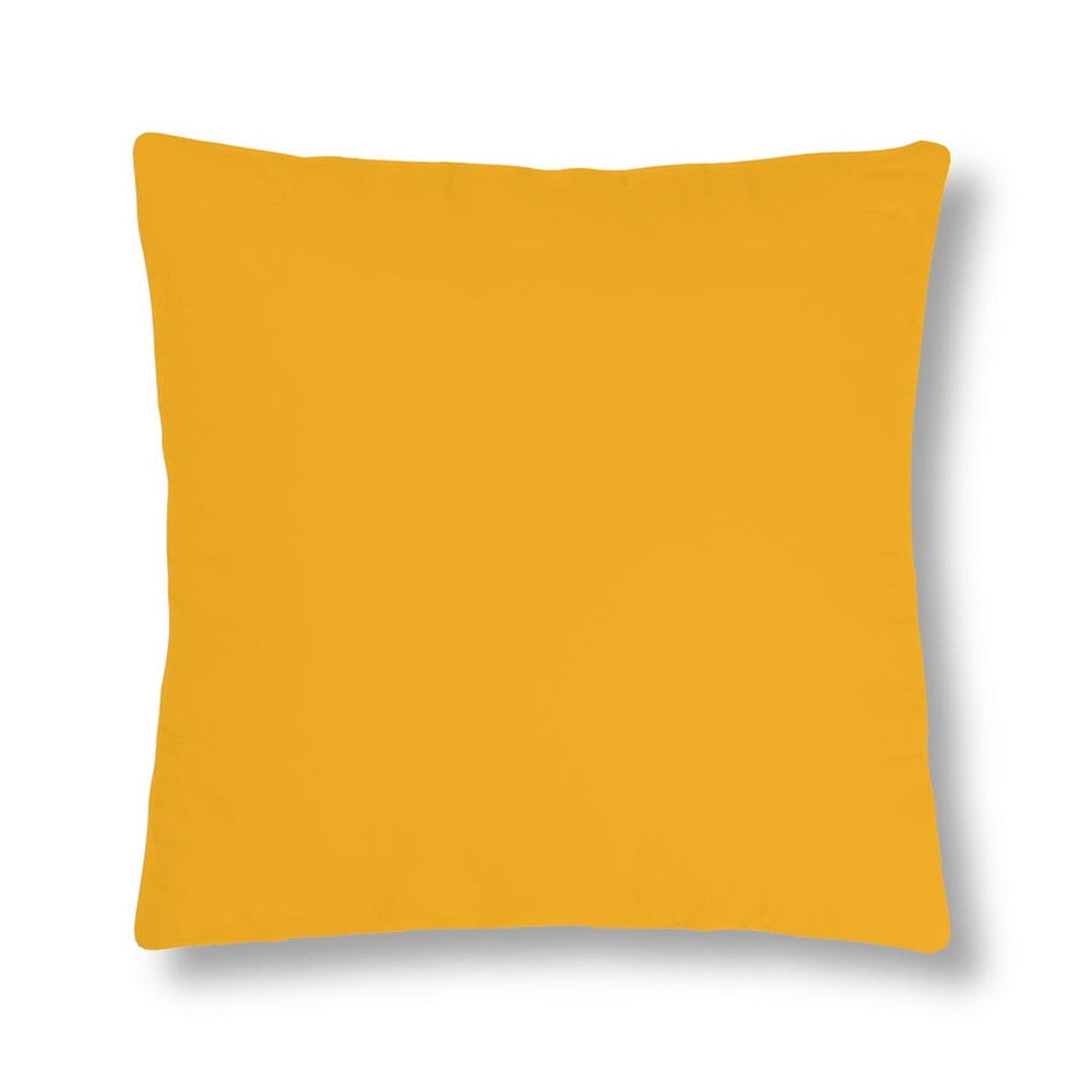 Indoor or Outdoor Throw Pillow for Home or Housewarming Gift, Golden Yellow