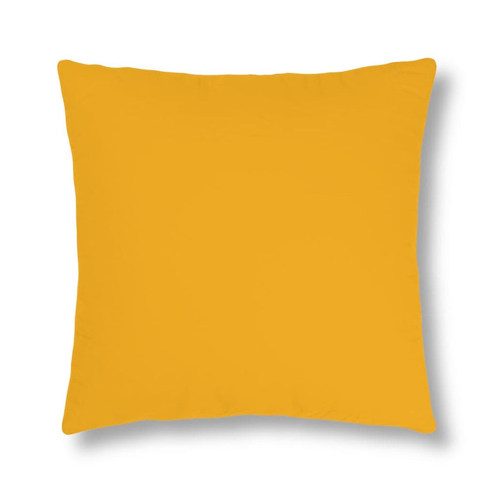 Indoor or Outdoor Throw Pillow for Home or Housewarming Gift, Golden Yellow