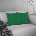 Indoor or Outdoor Throw Pillow for Home or Housewarming Gift, Green