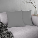 Indoor or Outdoor Throw Pillow for Home or Housewarming Gift, Grey