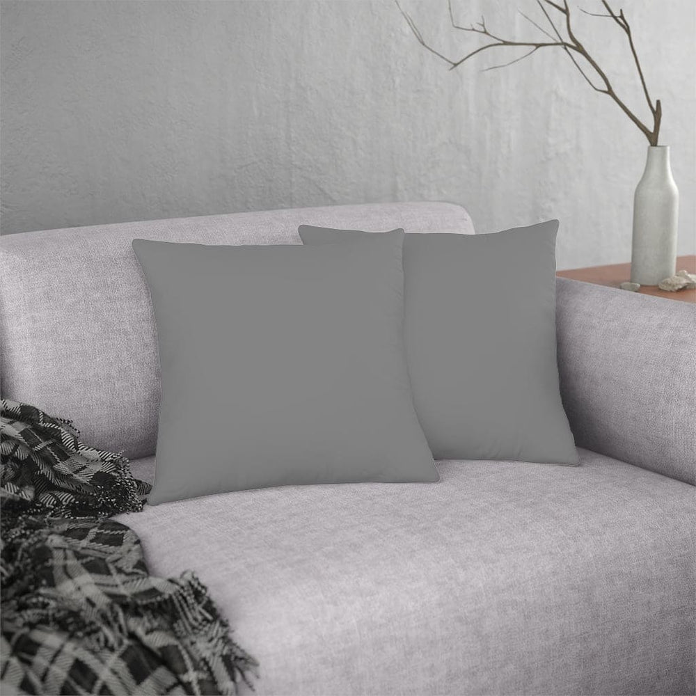 Indoor or Outdoor Throw Pillow for Home or Housewarming Gift, Grey