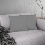 Indoor or Outdoor Throw Pillow for Home or Housewarming Gift, Grey