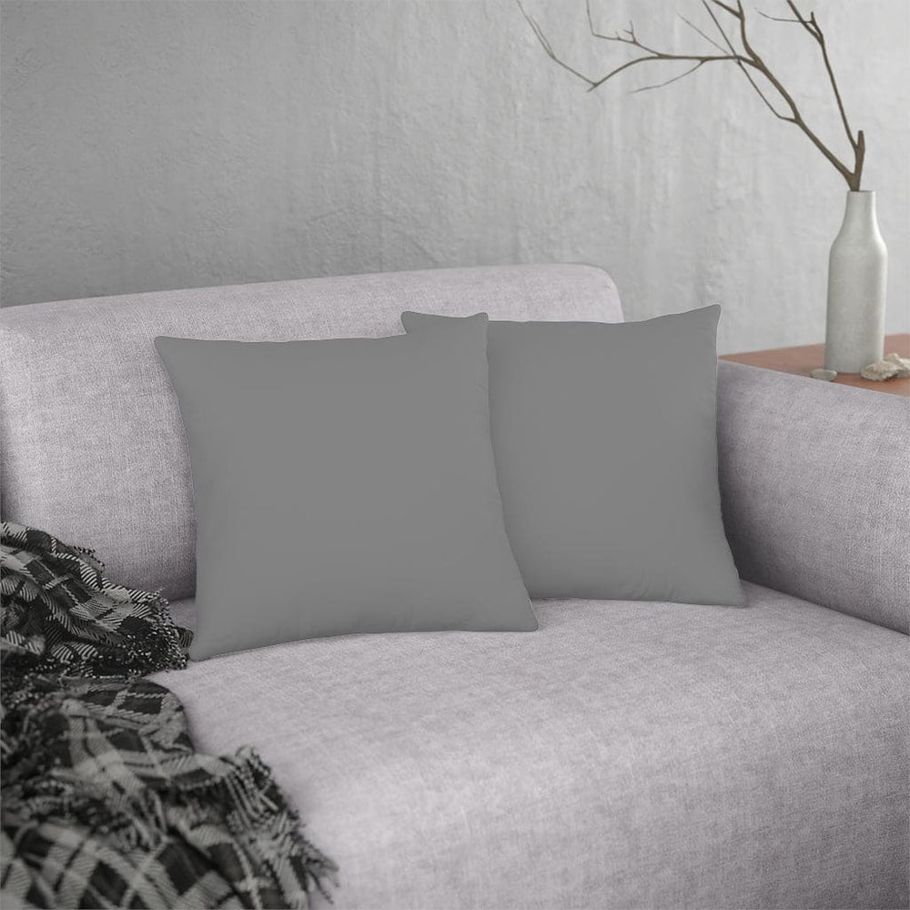 Indoor or Outdoor Throw Pillow for Home or Housewarming Gift, Grey
