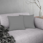 Indoor or Outdoor Throw Pillow for Home or Housewarming Gift, Grey
