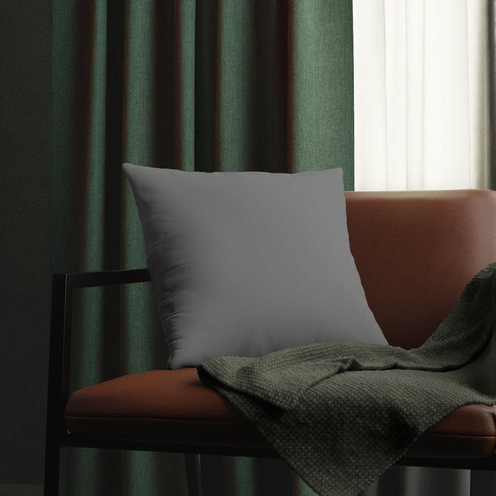 Indoor or Outdoor Throw Pillow for Home or Housewarming Gift, Grey