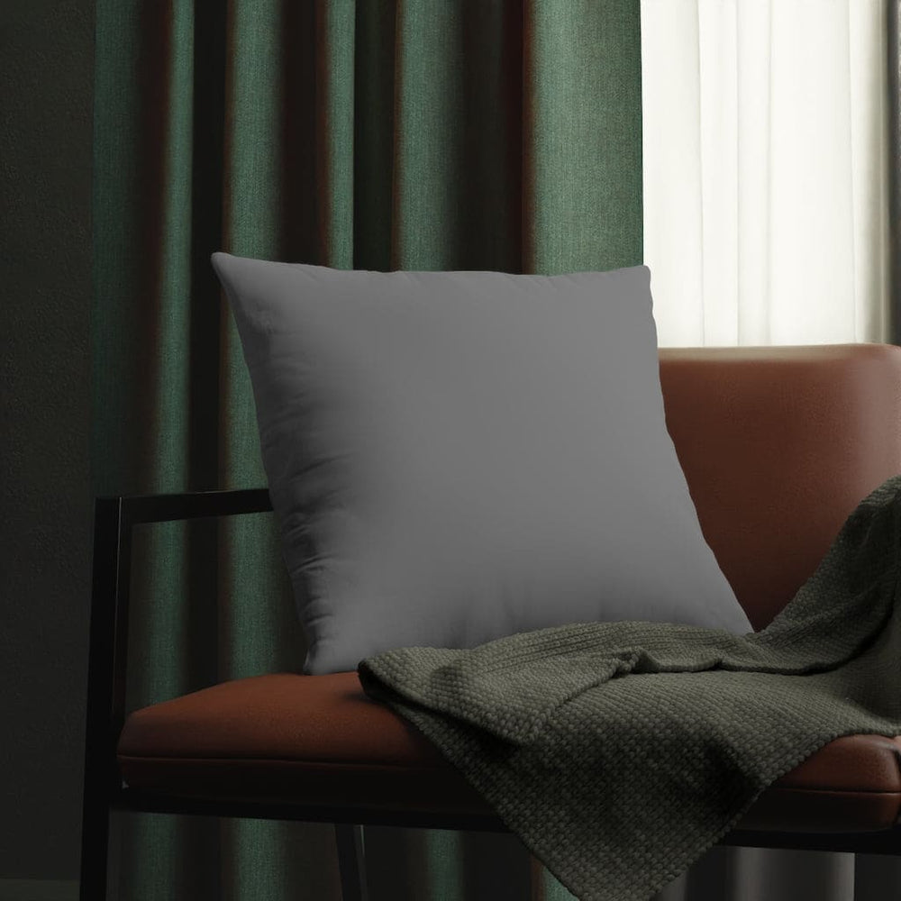Indoor or Outdoor Throw Pillow for Home or Housewarming Gift, Grey