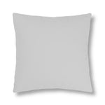 Indoor or Outdoor Throw Pillow for Home or Housewarming Gift, Light Grey