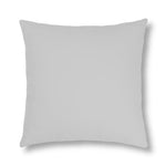 Indoor or Outdoor Throw Pillow for Home or Housewarming Gift, Light Grey
