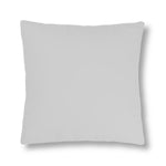 Indoor or Outdoor Throw Pillow for Home or Housewarming Gift, Light Grey