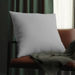 Indoor or Outdoor Throw Pillow for Home or Housewarming Gift, Light Grey