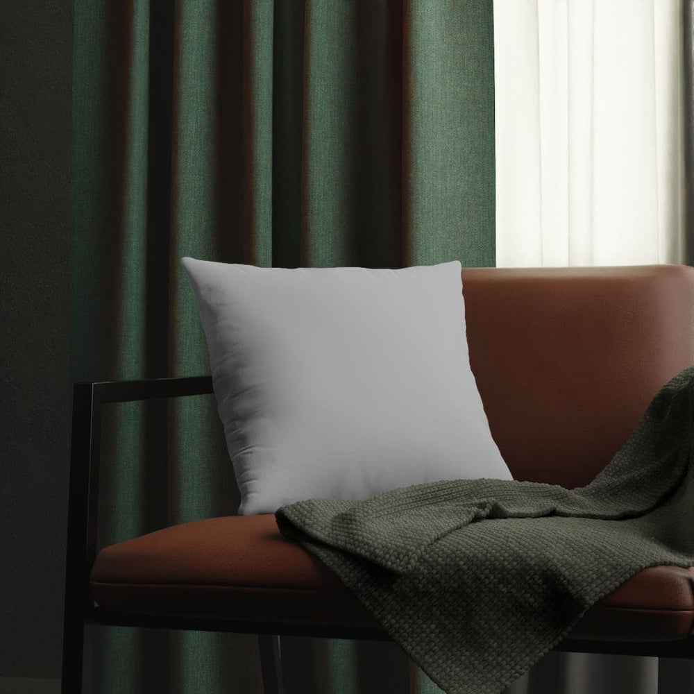 Indoor or Outdoor Throw Pillow for Home or Housewarming Gift, Light Grey
