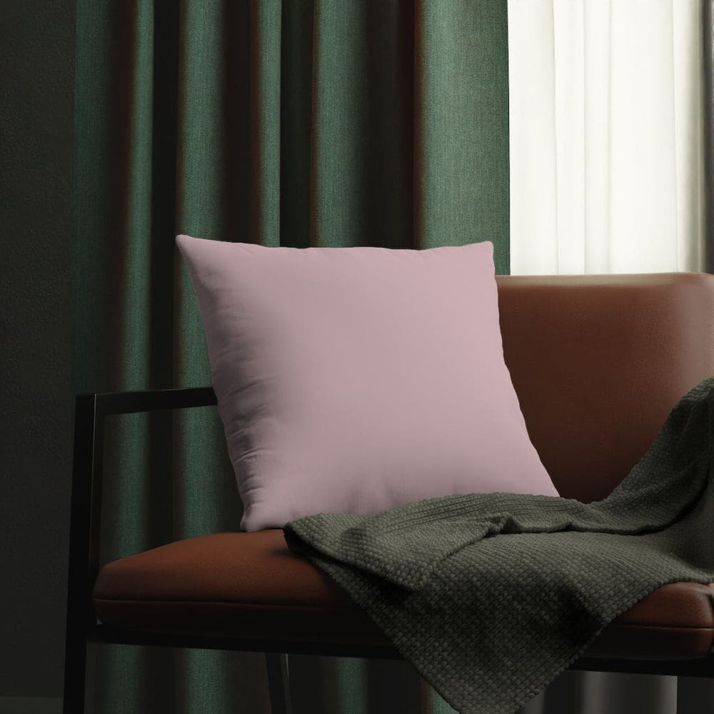 Indoor or Outdoor Throw Pillow for Home or Housewarming Gift, Light Pink