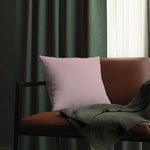 Indoor or Outdoor Throw Pillow for Home or Housewarming Gift, Light Pink