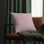 Indoor or Outdoor Throw Pillow for Home or Housewarming Gift, Light Pink