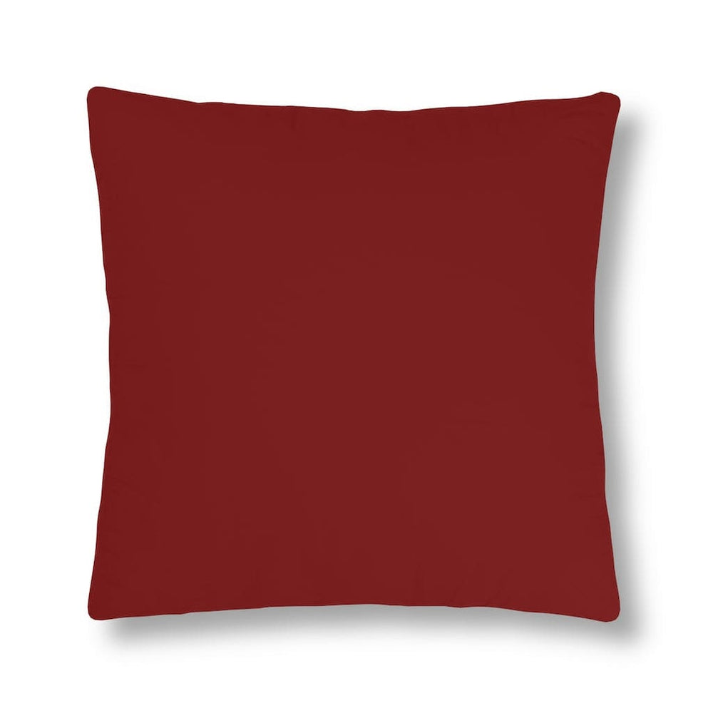Indoor or Outdoor Throw Pillow for Home or Housewarming Gift, Maroon Red
