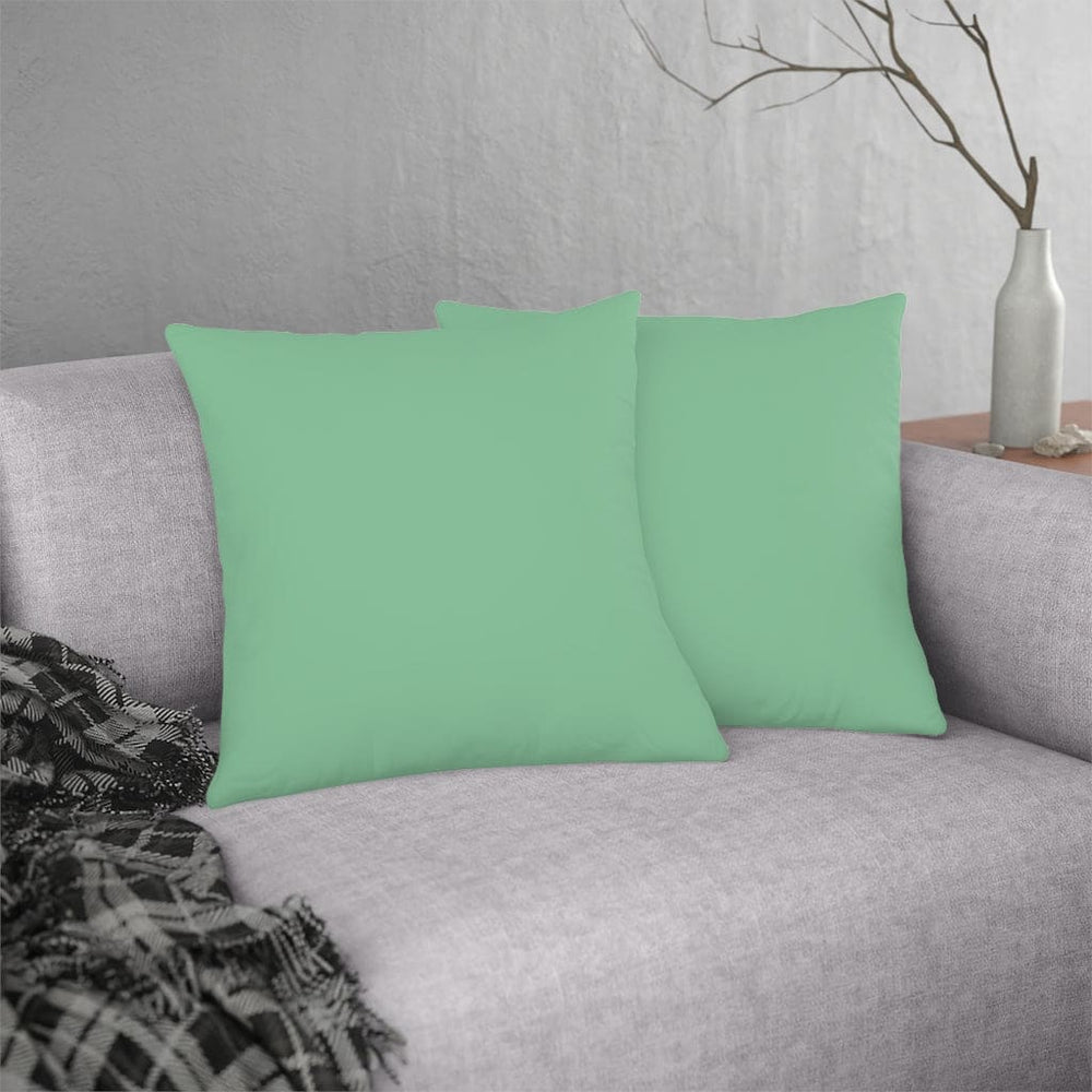 Indoor or Outdoor Throw Pillow for Home or Housewarming Gift, Mint Green