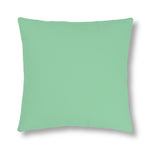 Indoor or Outdoor Throw Pillow for Home or Housewarming Gift, Mint Green