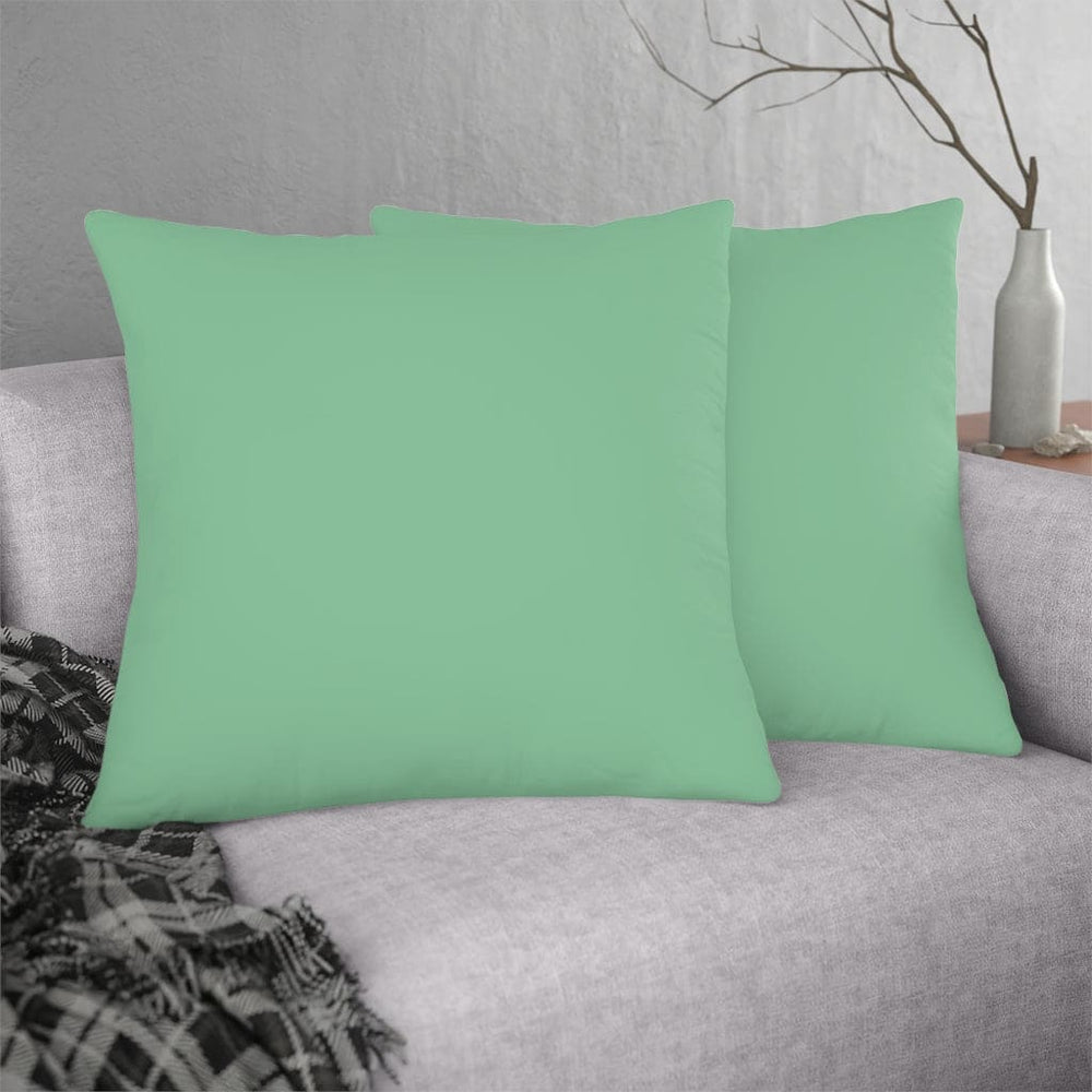 Indoor or Outdoor Throw Pillow for Home or Housewarming Gift, Mint Green