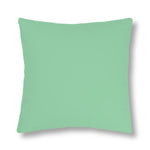 Indoor or Outdoor Throw Pillow for Home or Housewarming Gift, Mint Green