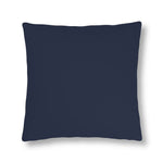 Indoor or Outdoor Throw Pillow for Home or Housewarming Gift, Navy Blue