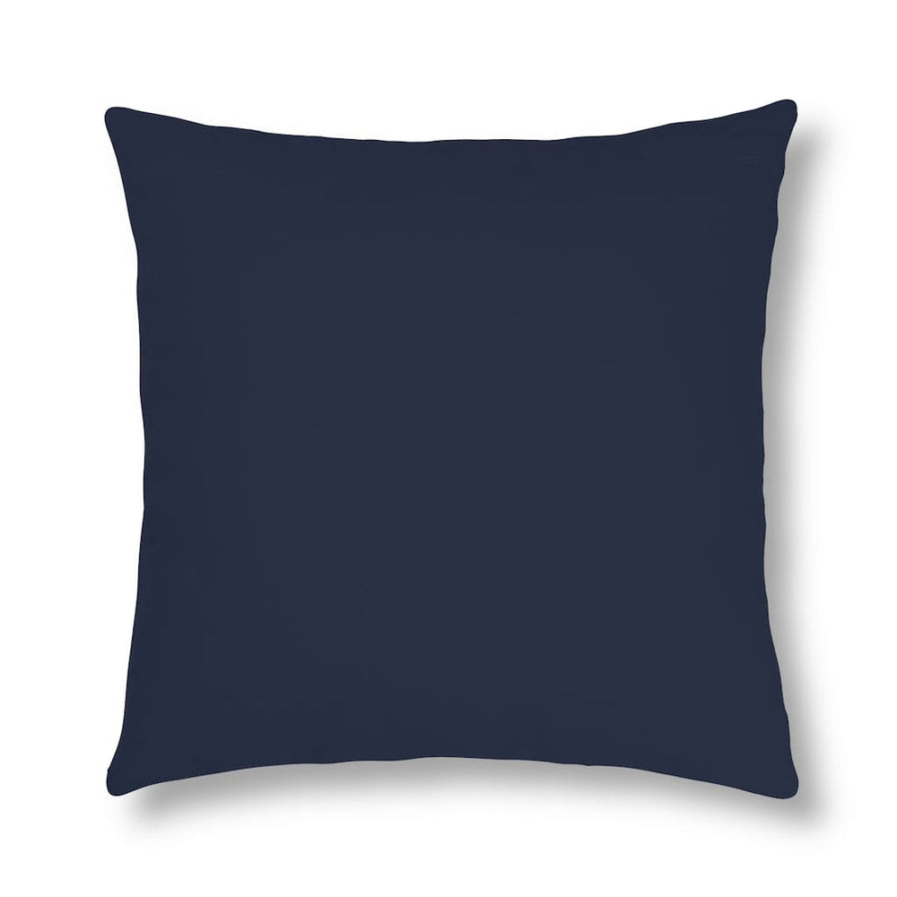 Indoor or Outdoor Throw Pillow for Home or Housewarming Gift, Navy Blue