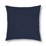 Indoor or Outdoor Throw Pillow for Home or Housewarming Gift, Navy Blue