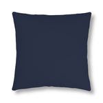 Indoor or Outdoor Throw Pillow for Home or Housewarming Gift, Navy Blue
