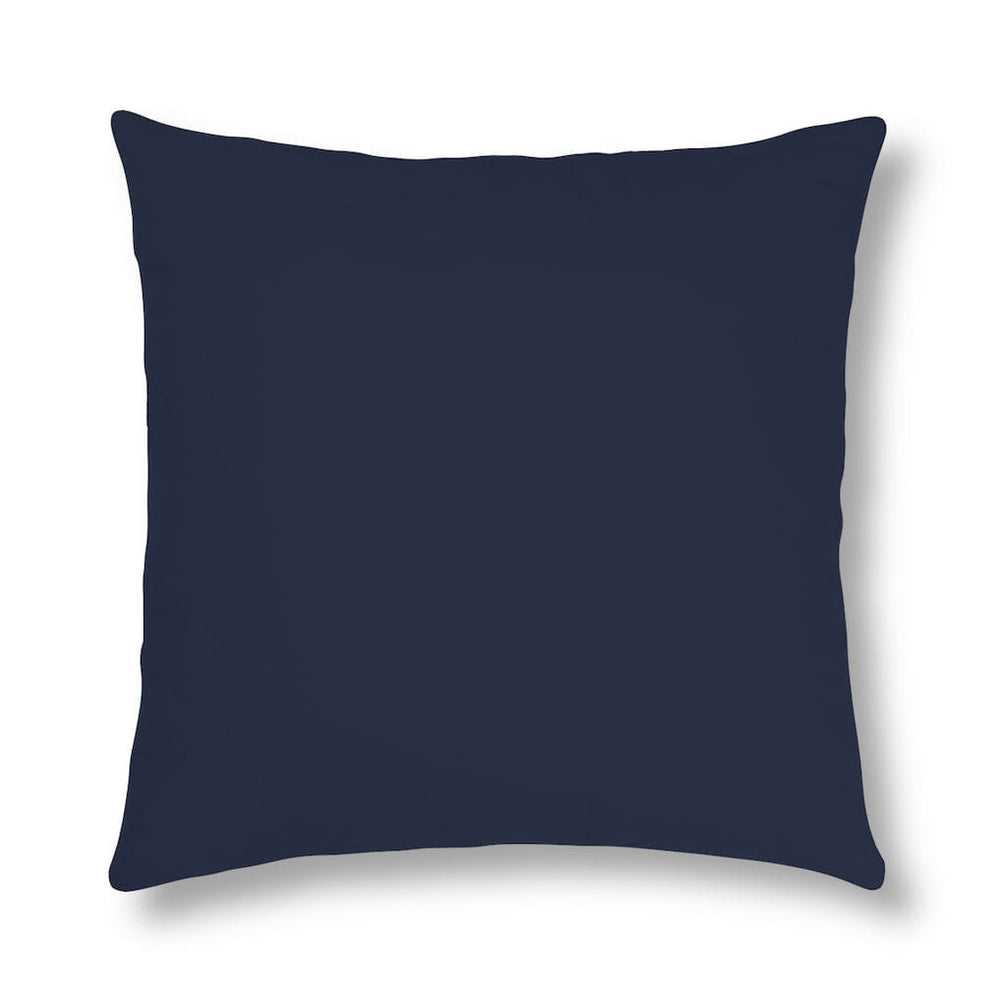Indoor or Outdoor Throw Pillow for Home or Housewarming Gift, Navy Blue