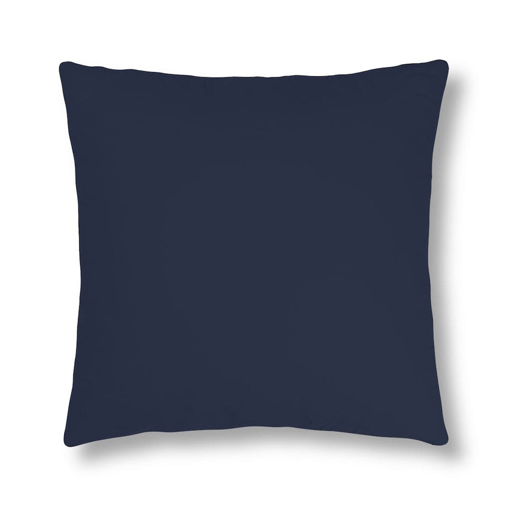 Indoor or Outdoor Throw Pillow for Home or Housewarming Gift, Navy Blue