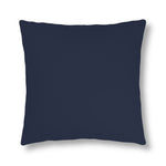 Indoor or Outdoor Throw Pillow for Home or Housewarming Gift, Navy Blue