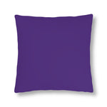 Indoor or Outdoor Throw Pillow for Home or Housewarming Gift, Purple