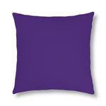 Indoor or Outdoor Throw Pillow for Home or Housewarming Gift, Purple