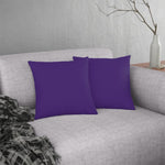 Indoor or Outdoor Throw Pillow for Home or Housewarming Gift, Purple