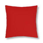 Indoor or Outdoor Throw Pillow for Home or Housewarming Gift, Red