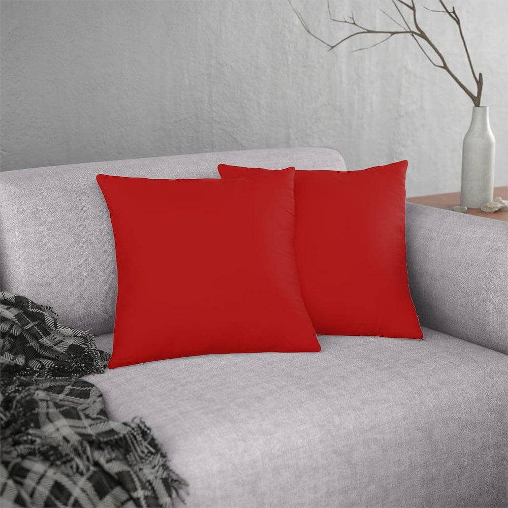 Indoor or Outdoor Throw Pillow for Home or Housewarming Gift, Red