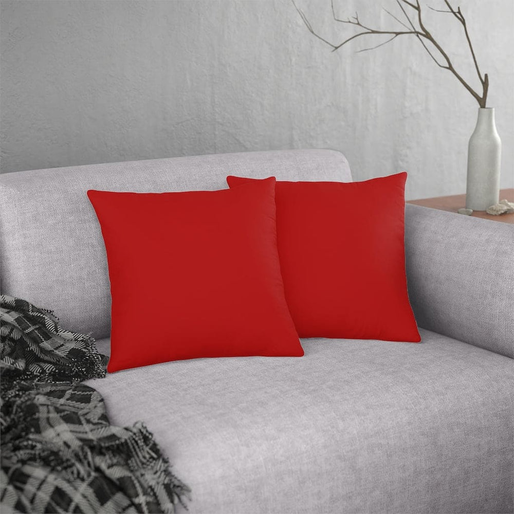 Indoor or Outdoor Throw Pillow for Home or Housewarming Gift, Red